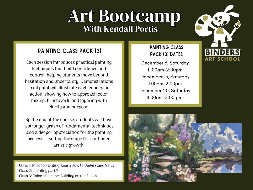 ArtBootcamp PAINTING class pack 3