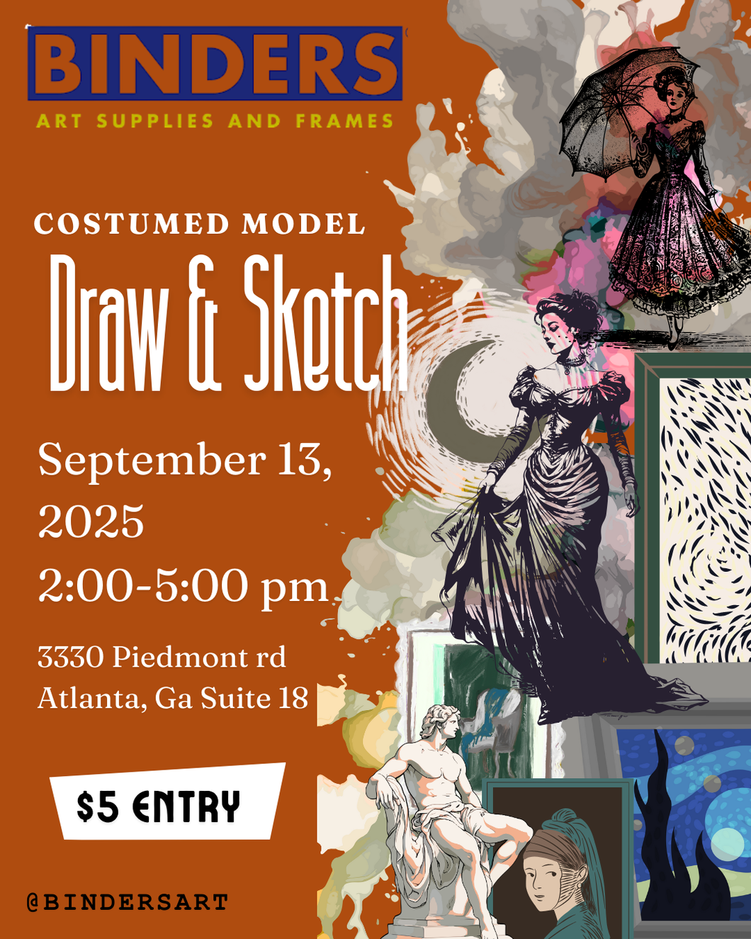 Open Draw and Sketch - September 13th