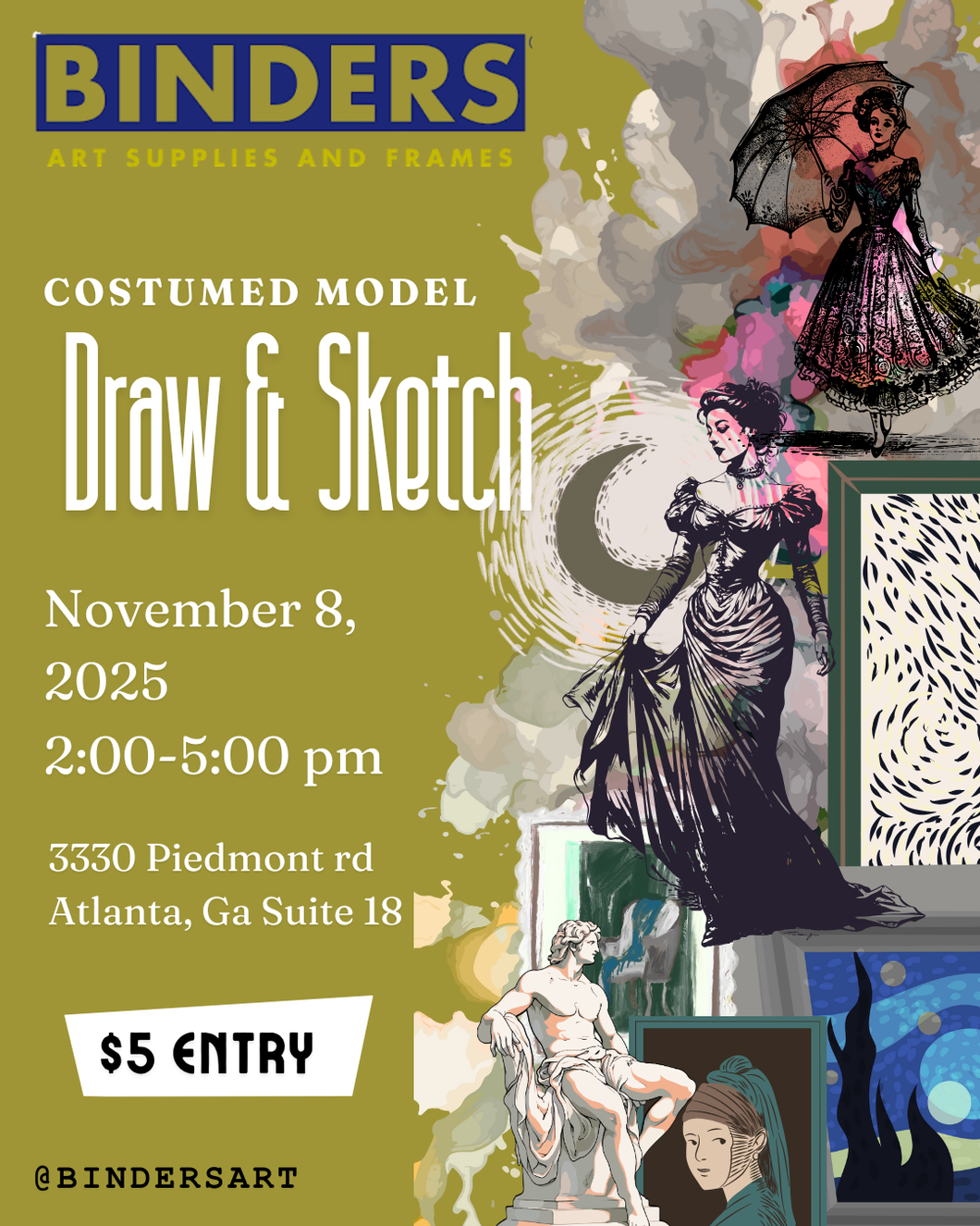 Open Draw and Sketch -November 8th