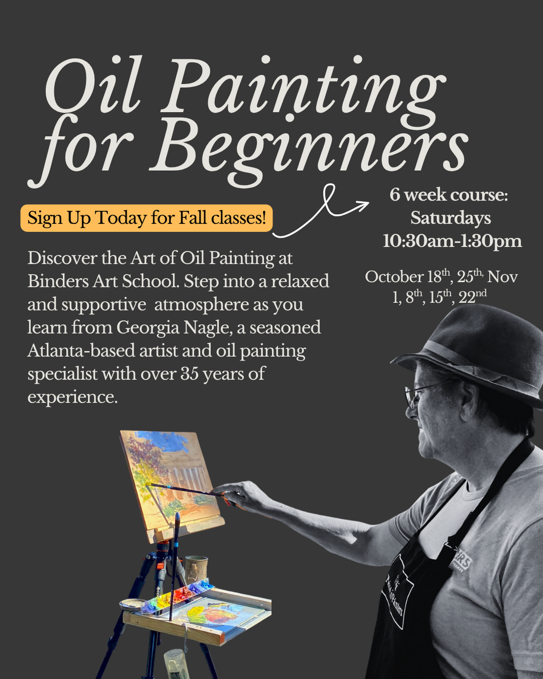 Beginning Oil Fall Session, October 18th